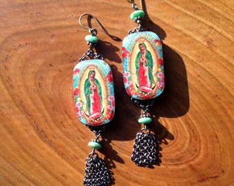 Virgin de Guadalupe Earrings