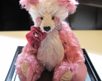 Vintage Artist Mohair Bear OOAK - Teddy Bear Artist Reanee Gladden 1997-1998 World of Miniature Bears #872