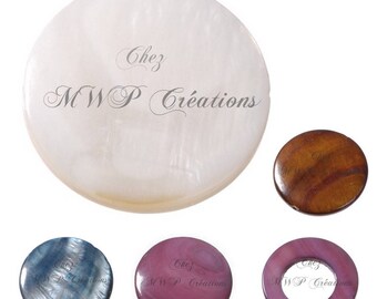 Mother of Pearl 20 mm (3 x) (many colors available)