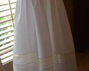 Boy's Christening Gown with Pin Tucks