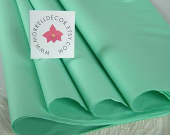 48 Mint Tissue Paper Sheets | Pastel Green | 20 X 30 Inches | Cool Mint Wedding Decor |Gift Wrap Tissue - Packaging - Flower Pom Supplies