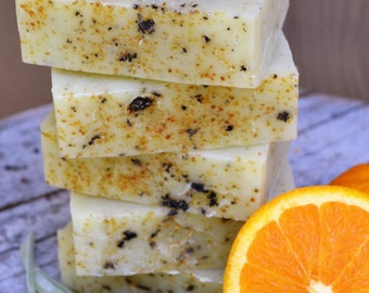Orange Cedarwood Sage Soap
