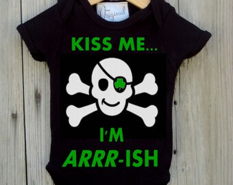 Kiss Me Bodysuit For Baby Boy