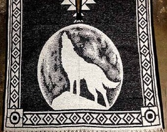 Howling Wolf Poncho