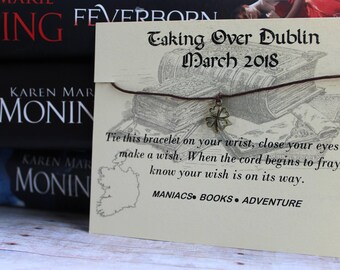 Moning Maniacs Wish Bracelet, KMM Fans Jewelry, Dublin 2018 Trip, Fever Series Wish Bracelet, Wish Upon Your Wrist