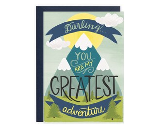 You Are My Greatest Adventure Card