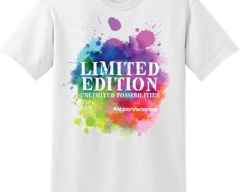 Limited Edition - Watercolor- Albinism Awareness shirt