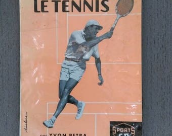 Book 'The Tennis' Yvon PETRA circa 1973