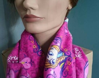 Frozen Infinity Scarf - Anna and Elsa Infinity Circle Mobius Scarf
