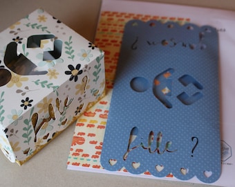 Kit baby game: picks with participatory ballot box