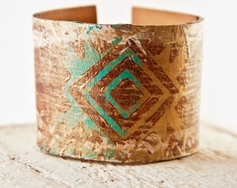 Wide Cuff Bracelet for Women Tattoo Cover