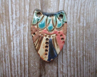 Batik Pendant Ceramic pendant
