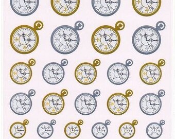 Clock Stickers - Mind Wave Stickers - Reference F849-50F1212F1483F1566F1696F2762