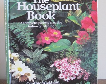 Book, Gardening Book, 1984 Gardening Book, Houseplant Book