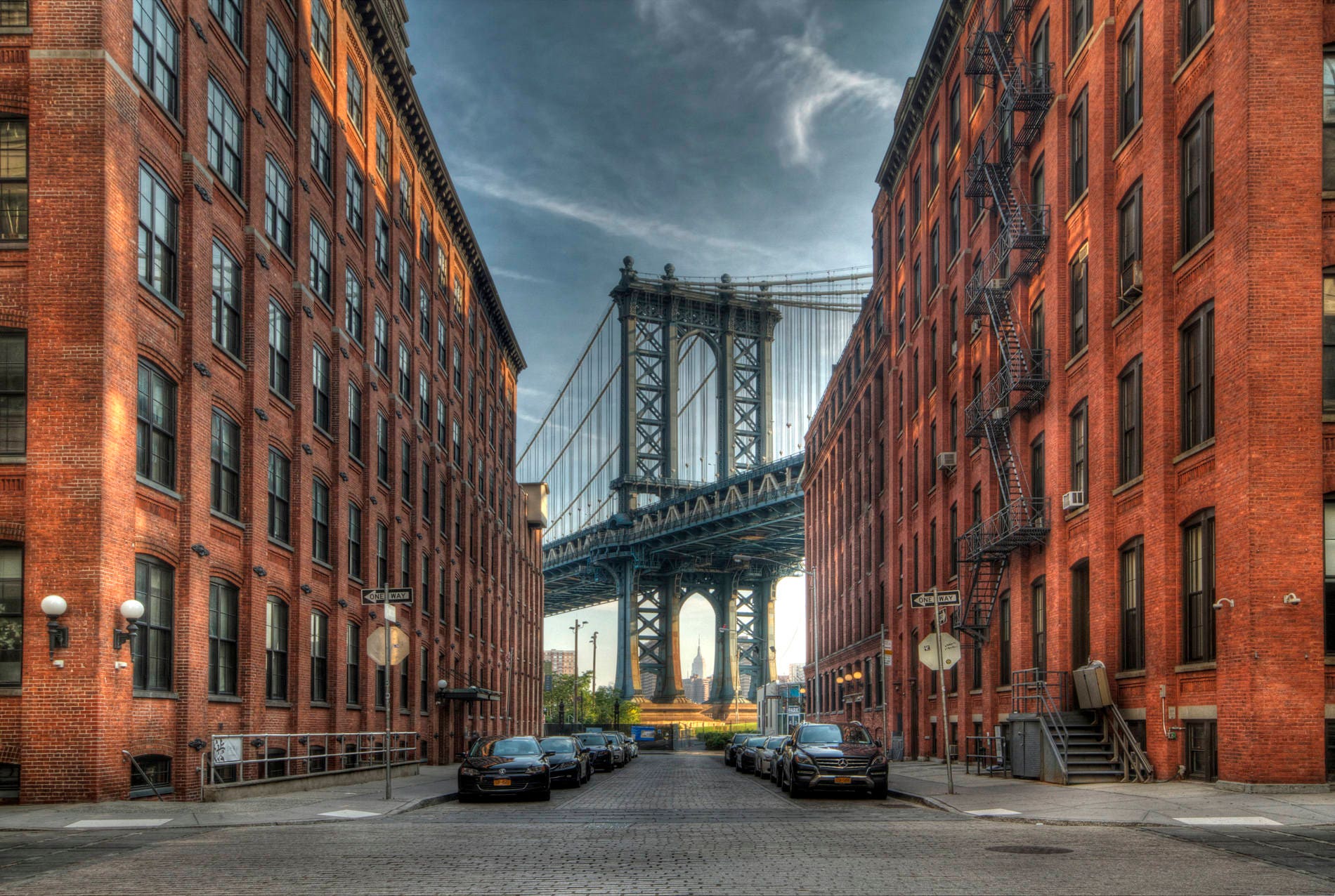 New York улицы Brooklyn