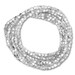 New! Karen Hill Tribe Fine Silver Faceted Spacer Beads, 1.5mm x 1.5mm, 1mm hole, genuine artisan-made supplies, thai fine silver