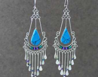 Gypsy Earrings Boho Earrings tribal earrings bohemian earrings ethnic earrings hippie earrings dangle earrings boho jewelry gift for her