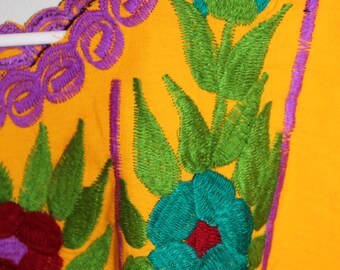 Mexican Embroidered Blouse