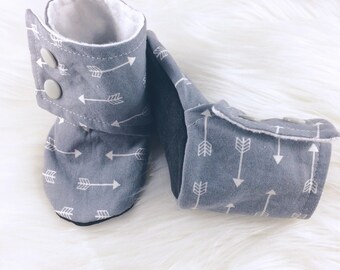 Tall Softsole Booties, Tall Booties, Slippers, Baby Shoes, Booties, Baby Booties , Stay On Booties