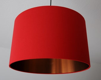 Lampshade "Purple red-copper" (purple-copper)