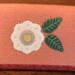 Kit; beautiful wool flower needle case/wallet