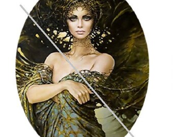 earth goddess, 30x40mm