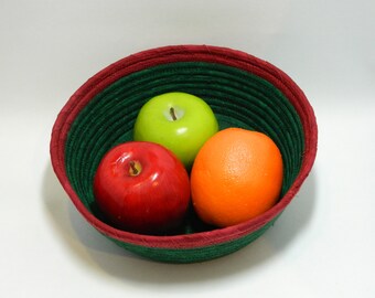 Fabric Coiled Clothesline Bowl