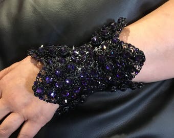 Purple cuff