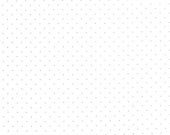 Modern Background Paper Steel Off White Pindot 1588 13 by Brigitte Heitland of Zen Chic for Moda
