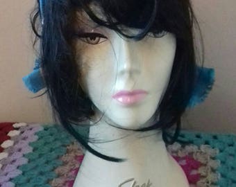 Pretty silky vintage scarf.