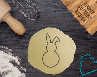 Mini easter bunny cookie cutter / Bunny cookie cutter / Easter cookie cutter