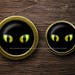 Alice in Wonderland / Retro Bronze Round Dresser Knobs / Cabinet Knobs / Furniture Knobs / Φ37mm / Φ32mm / 5 Colors Available