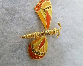 Vintage Dragonfly Brooch