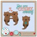 Little Otters Cutting Files & Clip Art - Instant Download