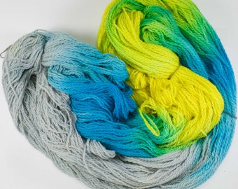 Hand Dyed 100% Alpaca Yarn - Sport Weight - From the Family Farm!