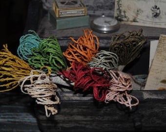 Paper Ribbon - Hand Dyed