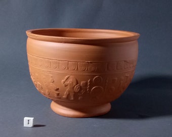 Replica Roman Samian Ware Terra Sigillata Bowl