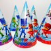 PJ Masks Party hats 10 pcs. Party hats for children's party, holiday or birthday. PJ Masks birthday hats.