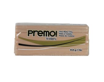 PREMO SCULPEY Beige Polymer Clay Oven Bake Professional Quality