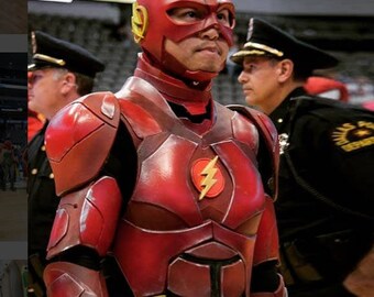 The Flash Justice League Foam Armor Templates