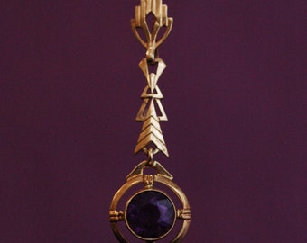 Vintage Amethyst Pendant