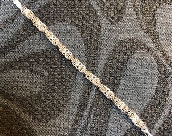 Tryzantine Chain Sterling Silver Bracelet
