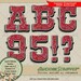 Bandana Digital Alphabet by AwesomeScrapper - Upper Case A-Z, Numbers, Red Bandana Print and Textured, Western, Cowboy, High Quality PNGs