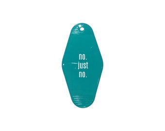 Gettin' Luhky - No. Just No. Vintage Hotel Key Tag