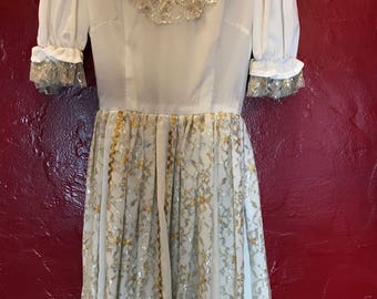 1950’s Square Dance Fiesta Patio Rockabilly Southwest Style Vintage dress