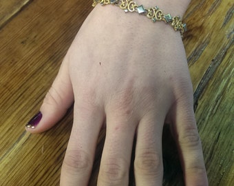 Avon gold and silver bracelet