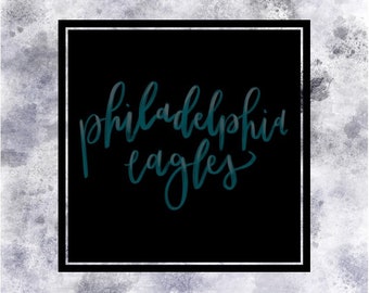 Philadelphia Eagles NFL Team Wall Art Digital Print