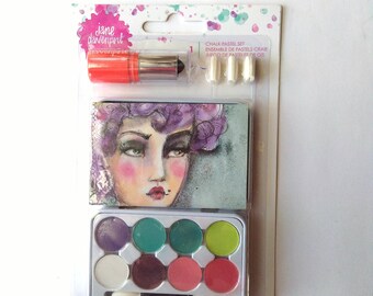 CHOOSE Between New JDMM Jane Davenport Chalk Pastels or Creme Pastels Set Mixed Media Art Journaling