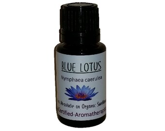 ORGANIC BLUE Lotus 3% Absolute Essential Oil Blend in sunflower magical mystical Buy 3 Get 1 FREE