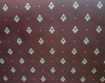 Vintage Imperial Wallpaper Roll Soft Brick Red 56.37 sq. feet (11 yards)